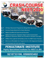 Crash Course: NEET/AIIMS